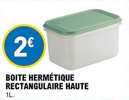BOITE HERMÉTIQUE RECTANGULAIRE HAUTE