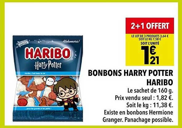 BONBONS HARRY POTTER HARIBO