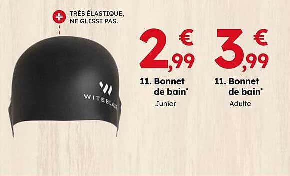 Bonnet de bain
