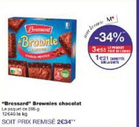 "Brossard" Brownies chocolat