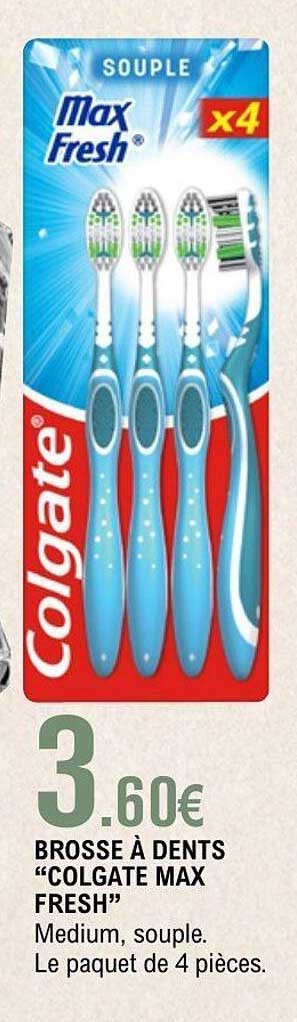 BROSSE À DENTS “COLGATE MAX FRESH”