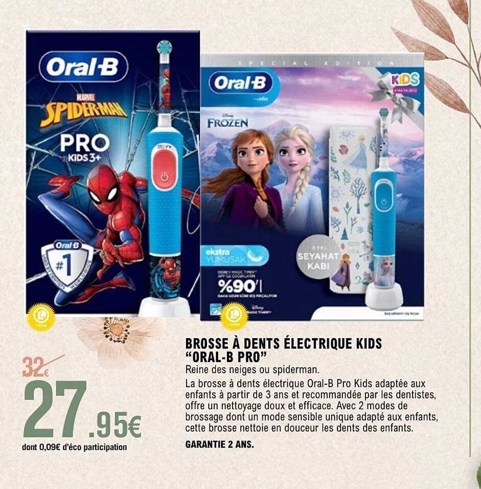 BROSSE À DENTS ÉLECTRIQUE KIDS “ORAL-B PRO”