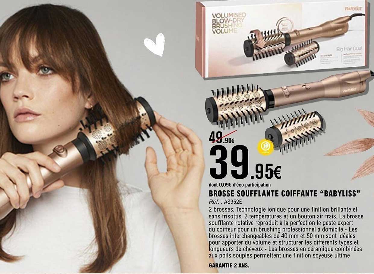 BROSSE SOUFFLANTE COIFFANTE “BABYLISS”