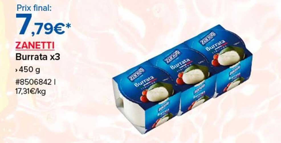 Burrata x3