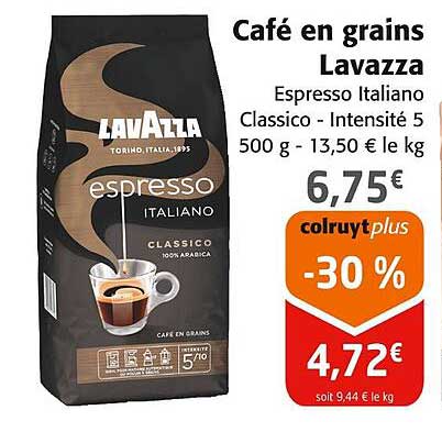 Café en grains Lavazza