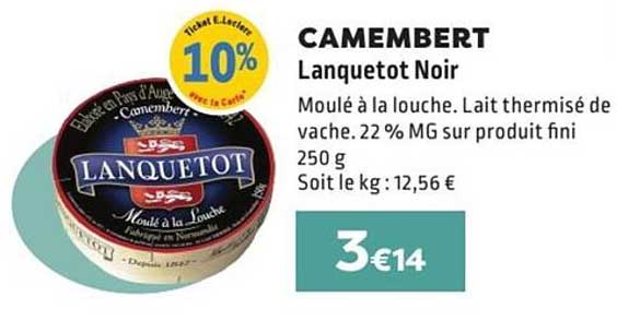 CAMEMBERT Lanquetot Noir