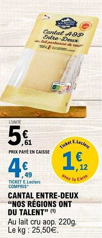 Cantal Entre-Deux "Nos Régions Ont Du Talent"
