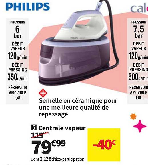 Centrale vapeur Philips