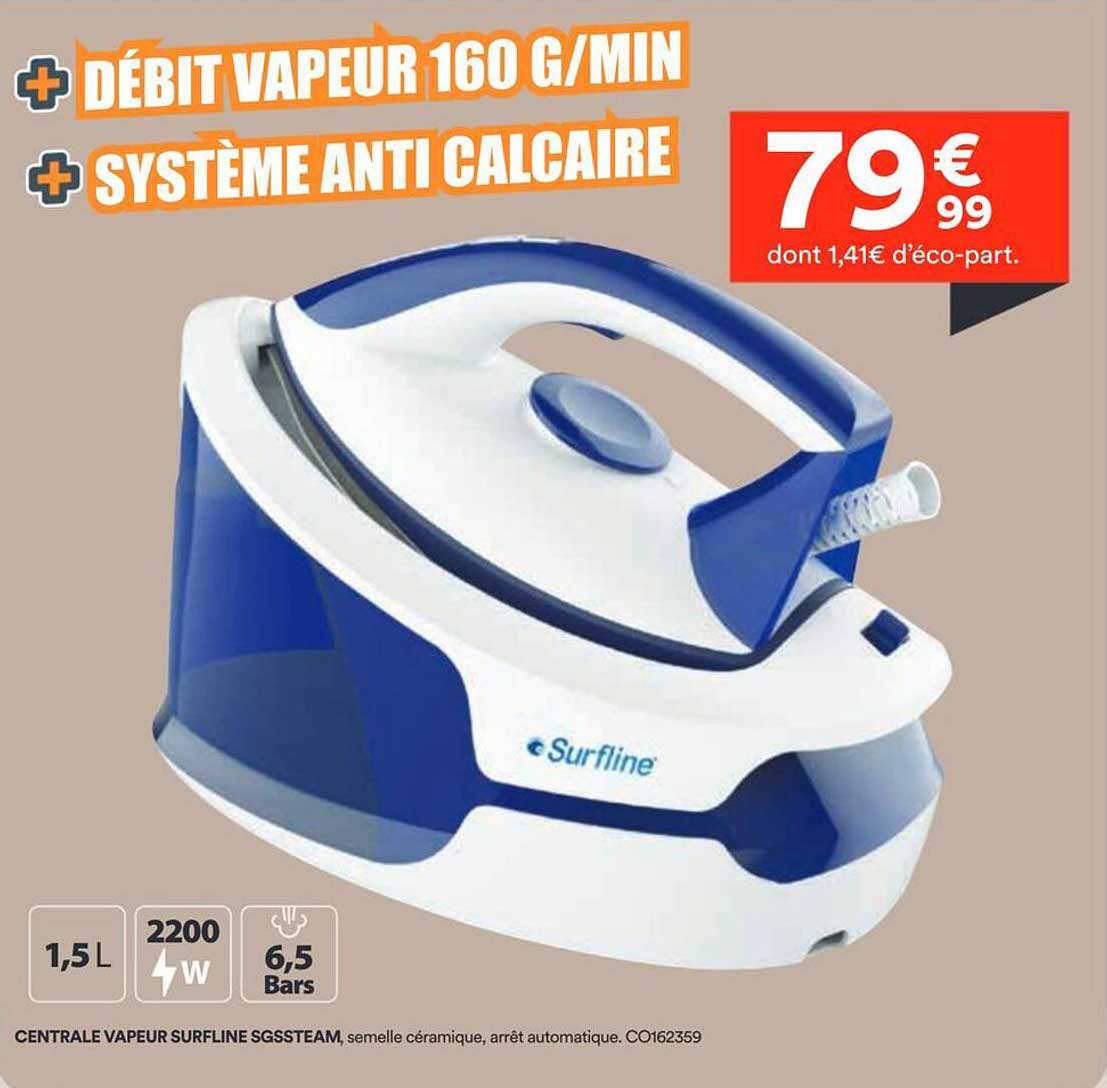 CENTRALE VAPEUR SURFLINE SGSTEAM