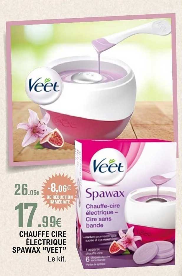 Chauffe cire électrique Spawax “Veet”