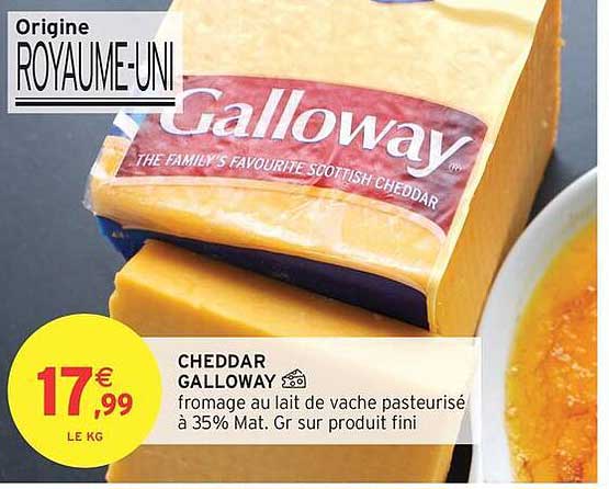 CHEDDAR GALLOWAY