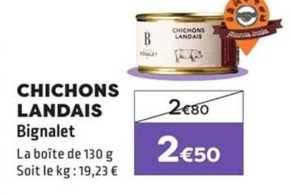 CHICHONS LANDAIS