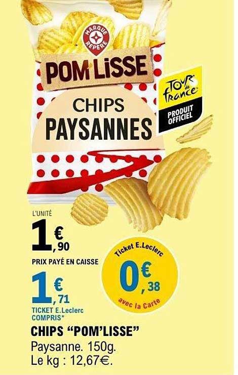 CHIPS "POM'LISSE"