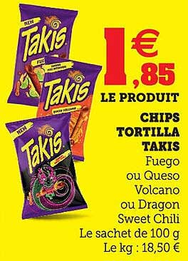 CHIPS TORTILLA TAKIS