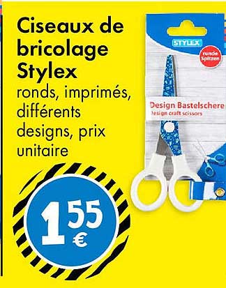 Ciseaux de bricolage Stylex