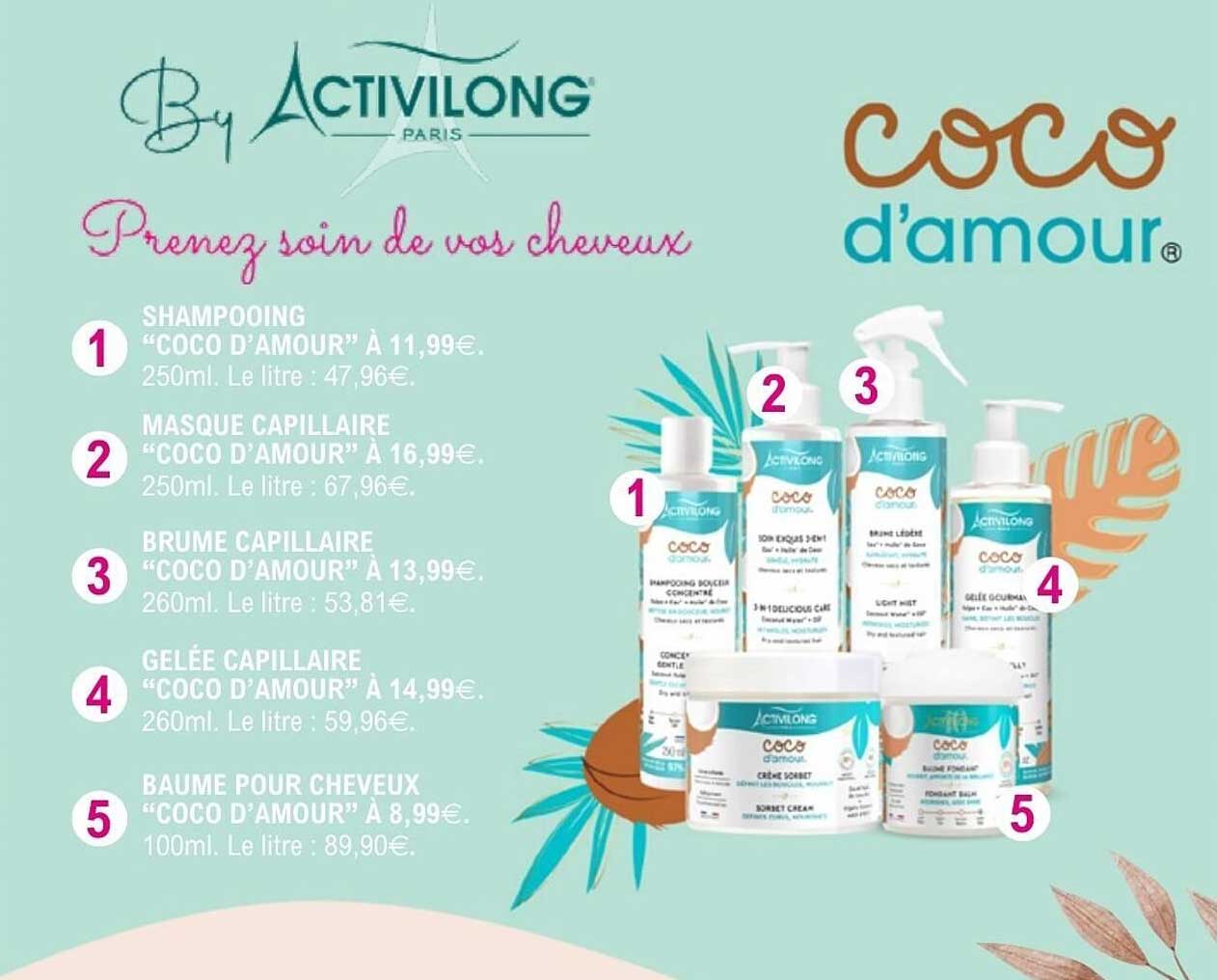 Coco d'Amour - Prends soin de tes cheveux