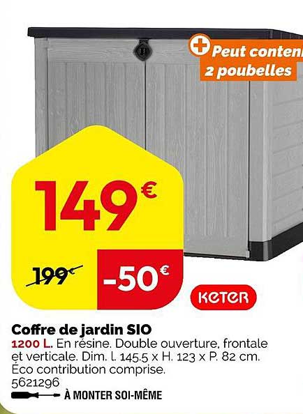Coffre de jardin SIO