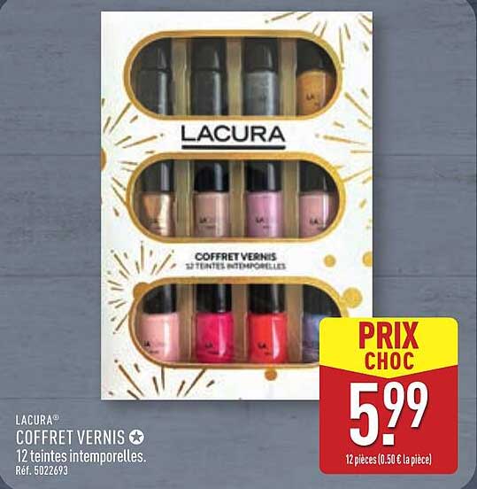 COFFRET VERNIS 12 teintes intemporelles.
