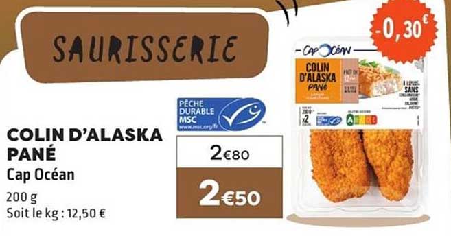COLIN D’ALASKA PANÉ