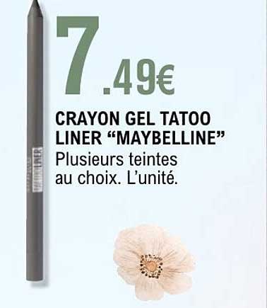 CRAYON GEL TATOO LINER “MAYBELLINE”