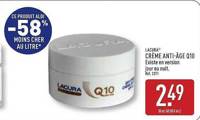 CRÈME ANTI-ÂGE Q10