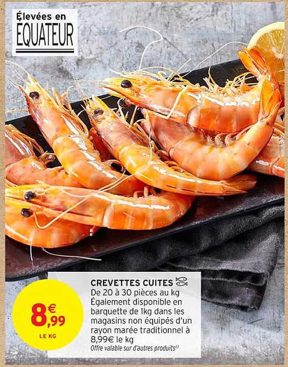 CREVETTES CUITES