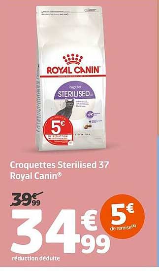 Croquettes Sterilised 37 Royal Canin®