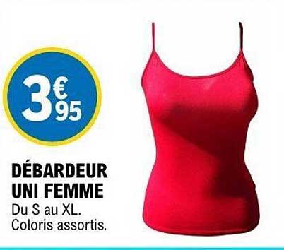 DÉBARDEUR UNI FEMME