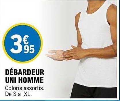 DÉBARDEUR UNI HOMME