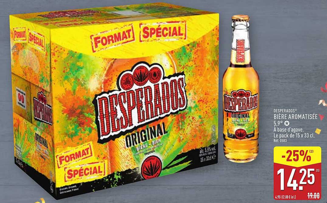 DESPERADOS BIERRE AROMATISÉE 5,9°