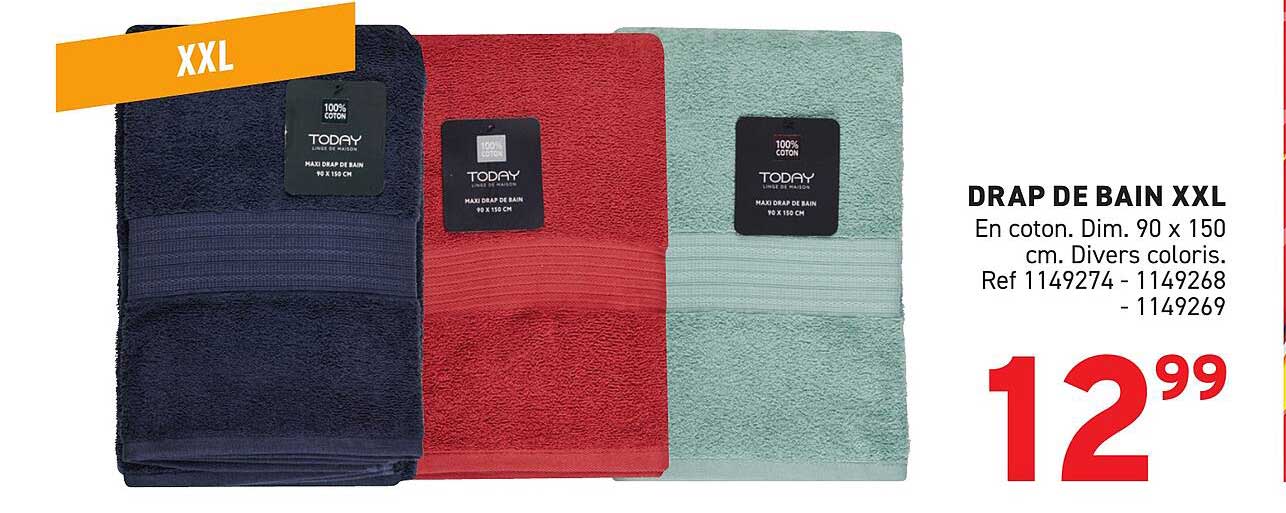 DRAP DE BAIN XXL