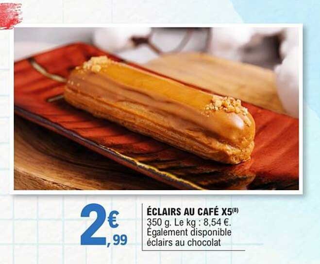 ÉCLAIRS AU CAFÉ X5(8)