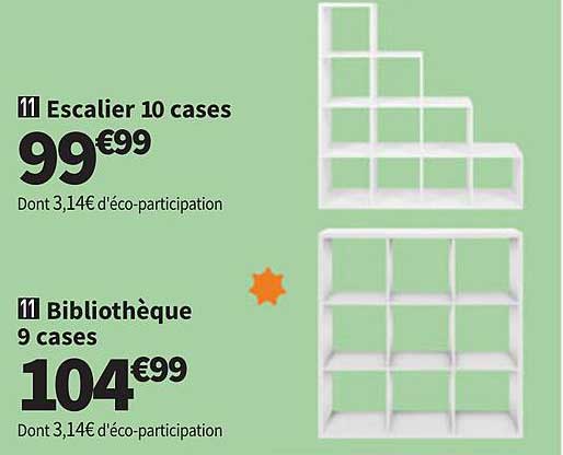 Escalier 10 cases