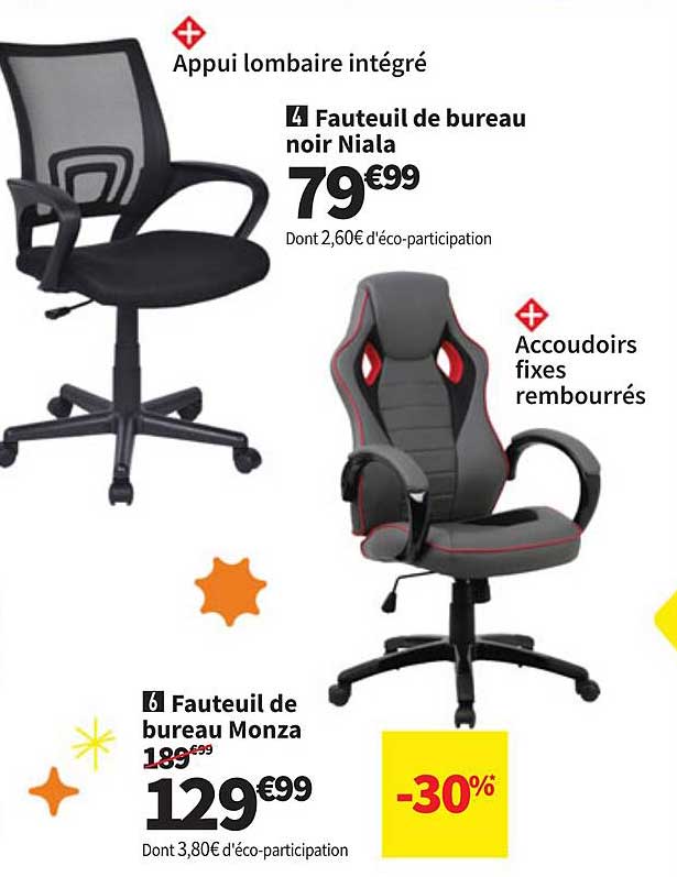 Fauteuil de bureau Niala