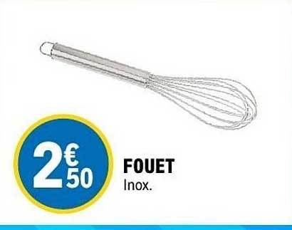 Fouet Inox
