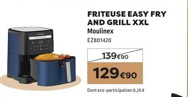 FRITEUSE EASY FRY AND GRILL XXL