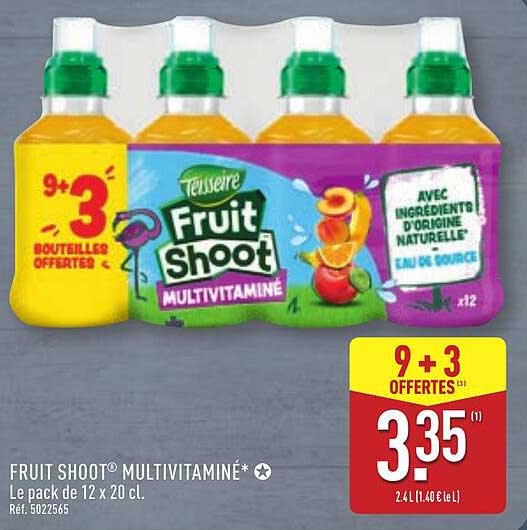 FRUIT SHOOT® MULTIVITAMINÉ*