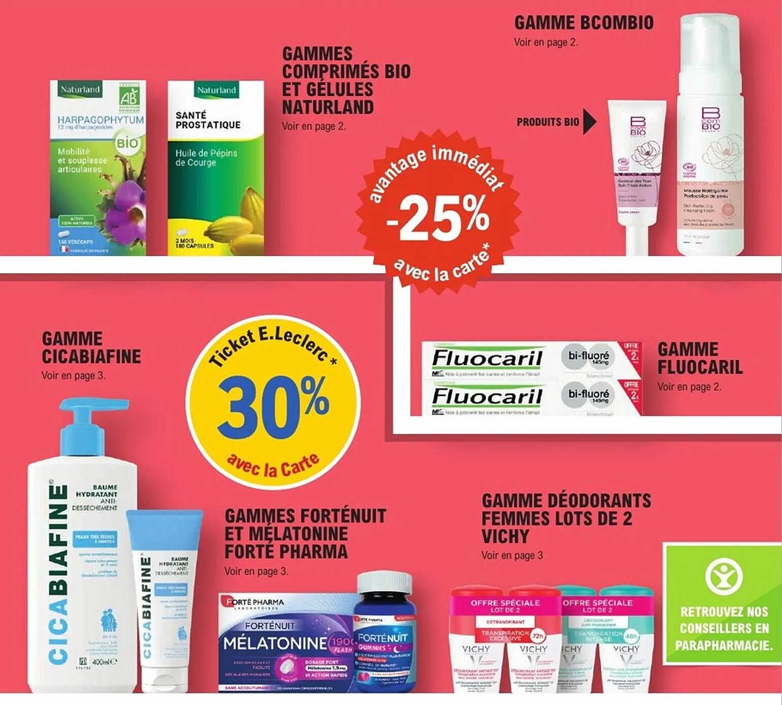 Gamme Cicabiafine 30% avec la Carte