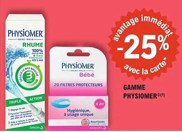 GAMME PHYSIOMER