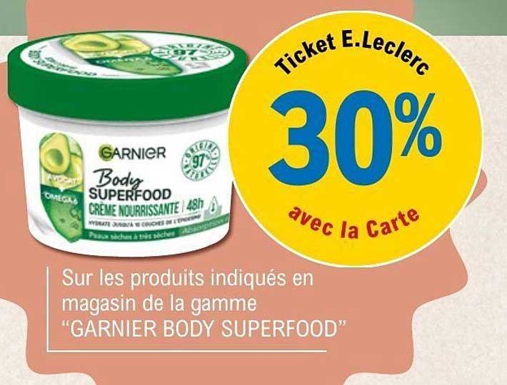 GARNIER BODY SUPERFOOD Crème Nourrissante