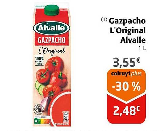 Gazpacho L'Original Alvalle 1 L