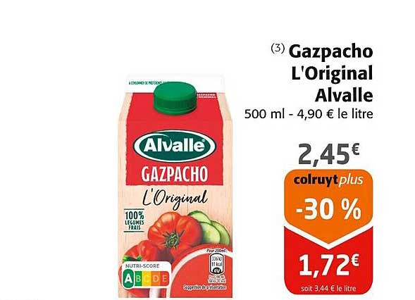 Gazpacho L'Original Alvalle