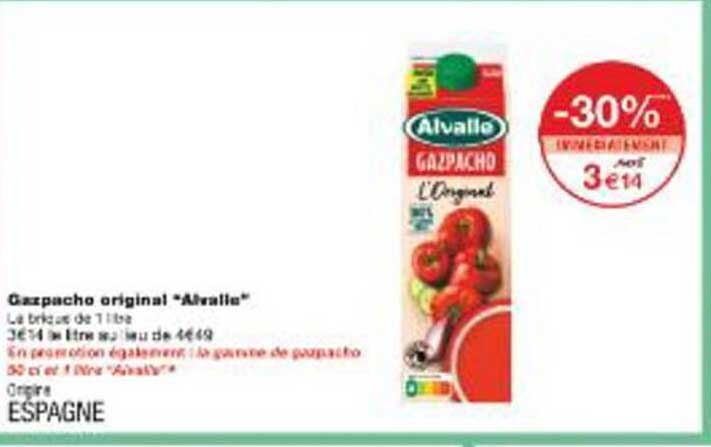 Gazpacho original *Alvalle*