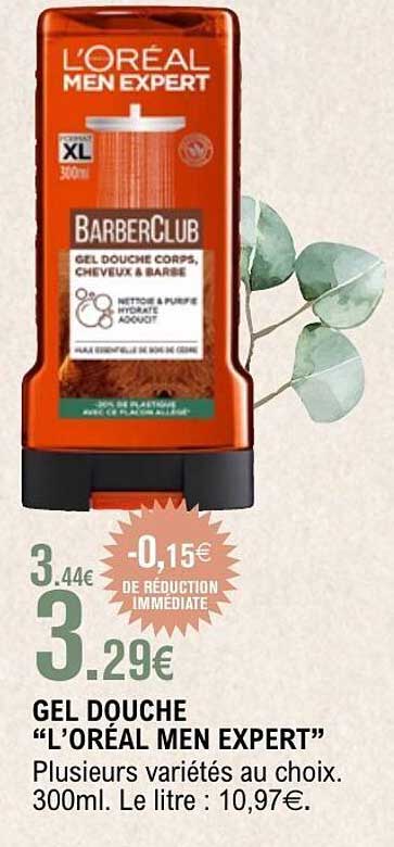 GEL DOUCHE “L’ORÉAL MEN EXPERT”
