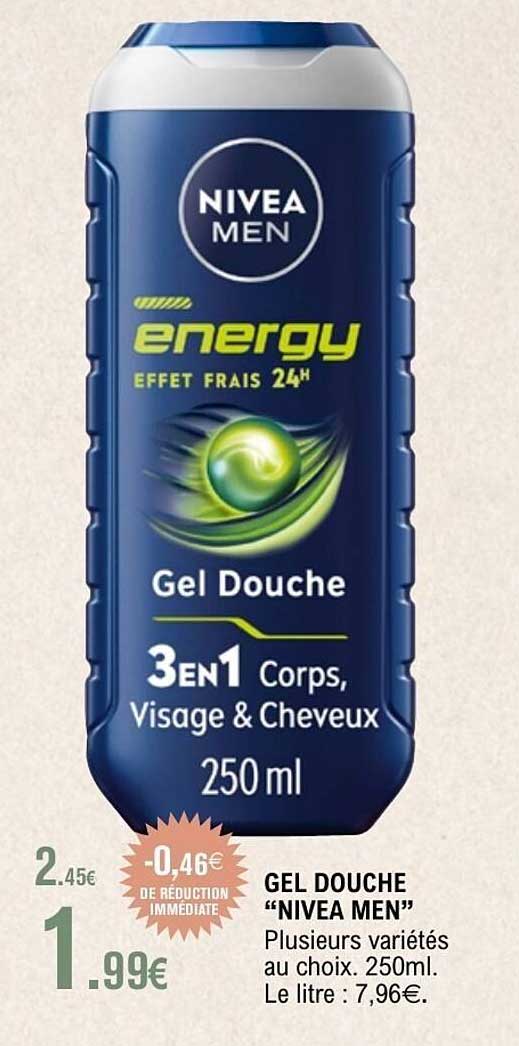 GEL DOUCHE "NIVEA MEN"