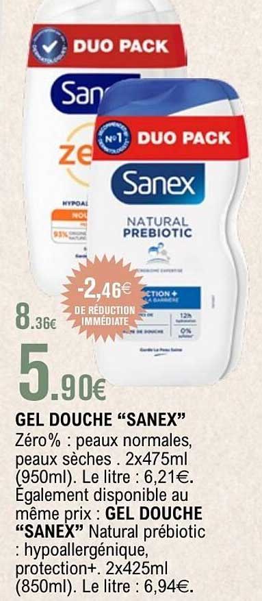 GEL DOUCHE “SANEX”