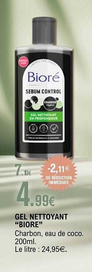 GEL NETTOYANT “BIORE”