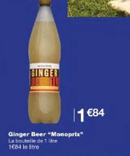 Ginger Beer "Monoprix"