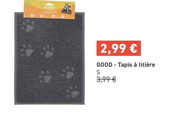 GOOD - Tapis à litière S