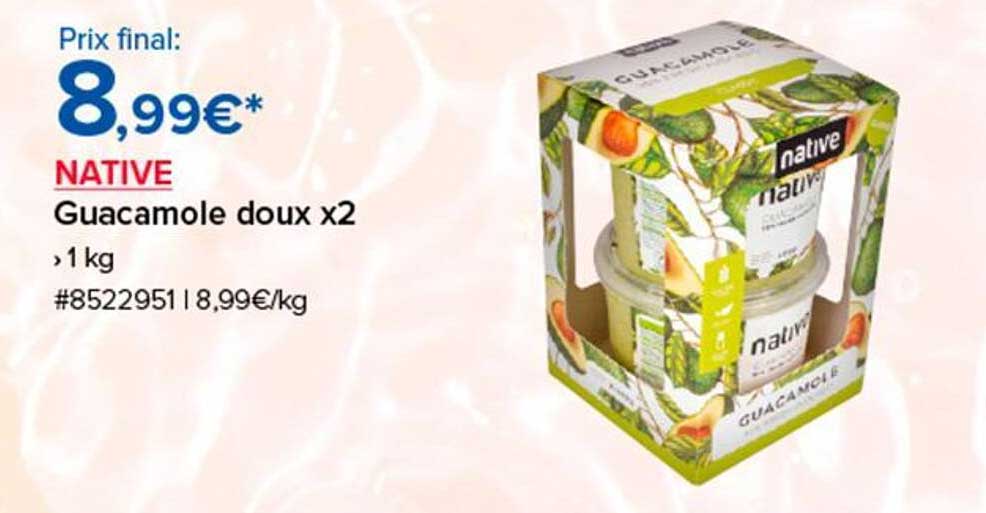 Guacamole doux x2
